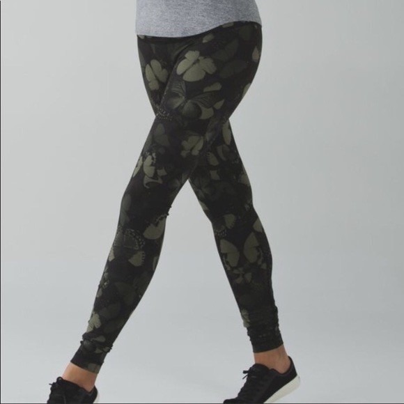 Lululemon Wunder Under Full-On Luon Hi-Rise Biggie So Fly Butterfly 30.5" - Picture 2 of 10